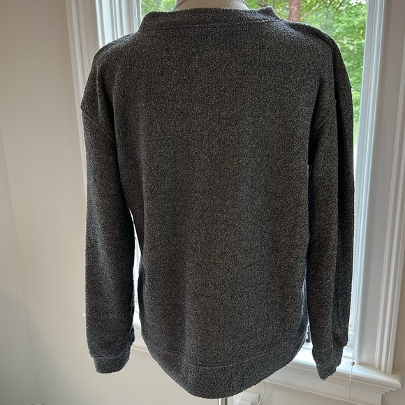 Rad Vibes Only “BE A GOOD HUMAN” Grey Sweatshirt, Small, EUC - Picture 4 of 7